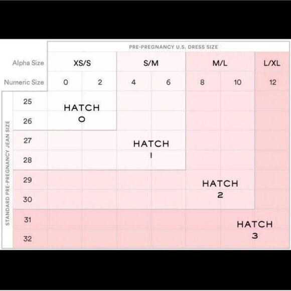 Hatch The Carmen Maternity Top Peach Orange Button Front Women's Small Size 1 - Picture 8 of 8